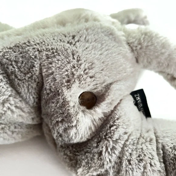 FAO Schwarz Soft Gray Elephant Plush - Picture 3 of 10